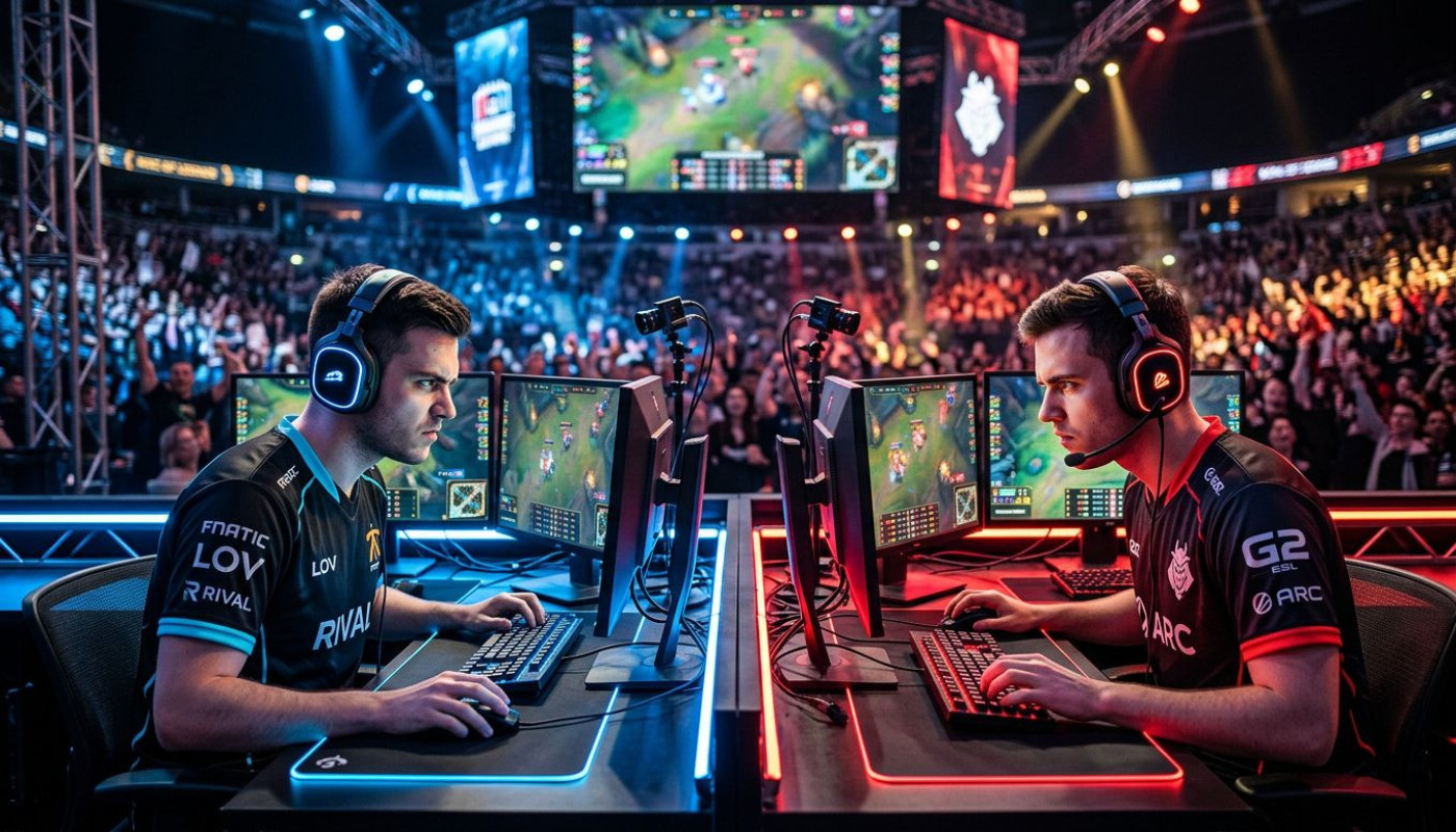 Como rivalidades impulsionam apostas em partidas decisivas de league of legends